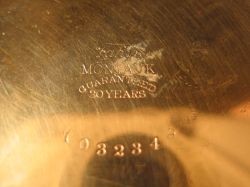 Elgin pocket watch — open-face dial showing bold Arabic numerals
