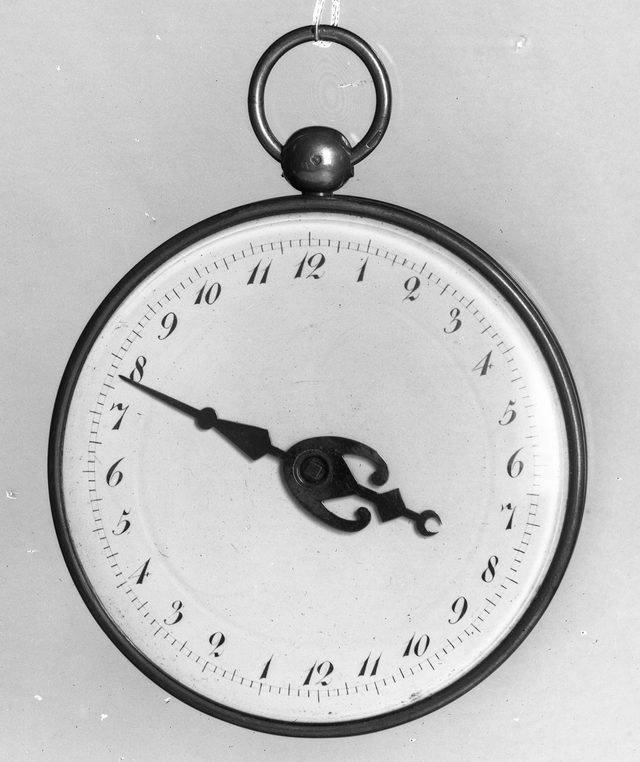A silver-gilt Breguet watch with a 24-hour dial, 1792 to 1793
