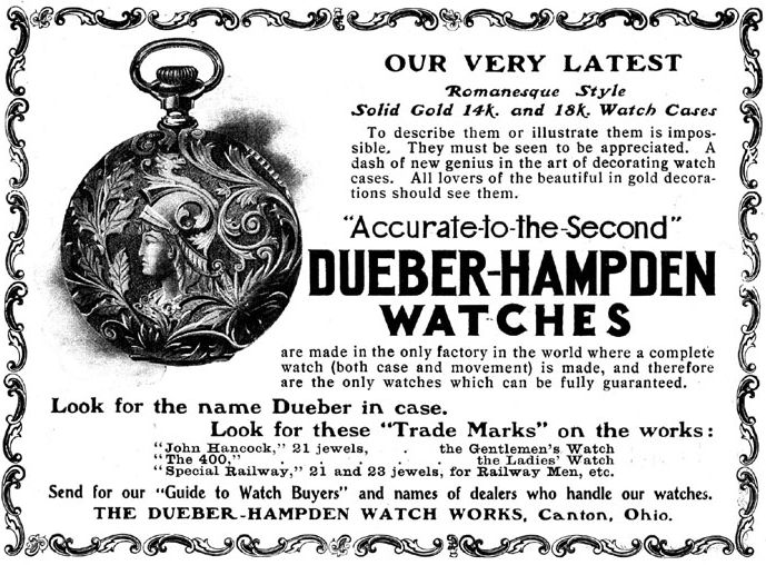 Dueber-Hampden Watch Works, Canton Ohio
