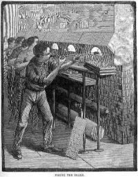Firing the Dials — Waltham Watch Factory c.1881
