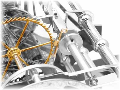 H1 grasshopper escapement — Harrison's frictionless escapement invention