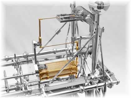 H1 gridiron temperature compensation — alternating brass and steel rods