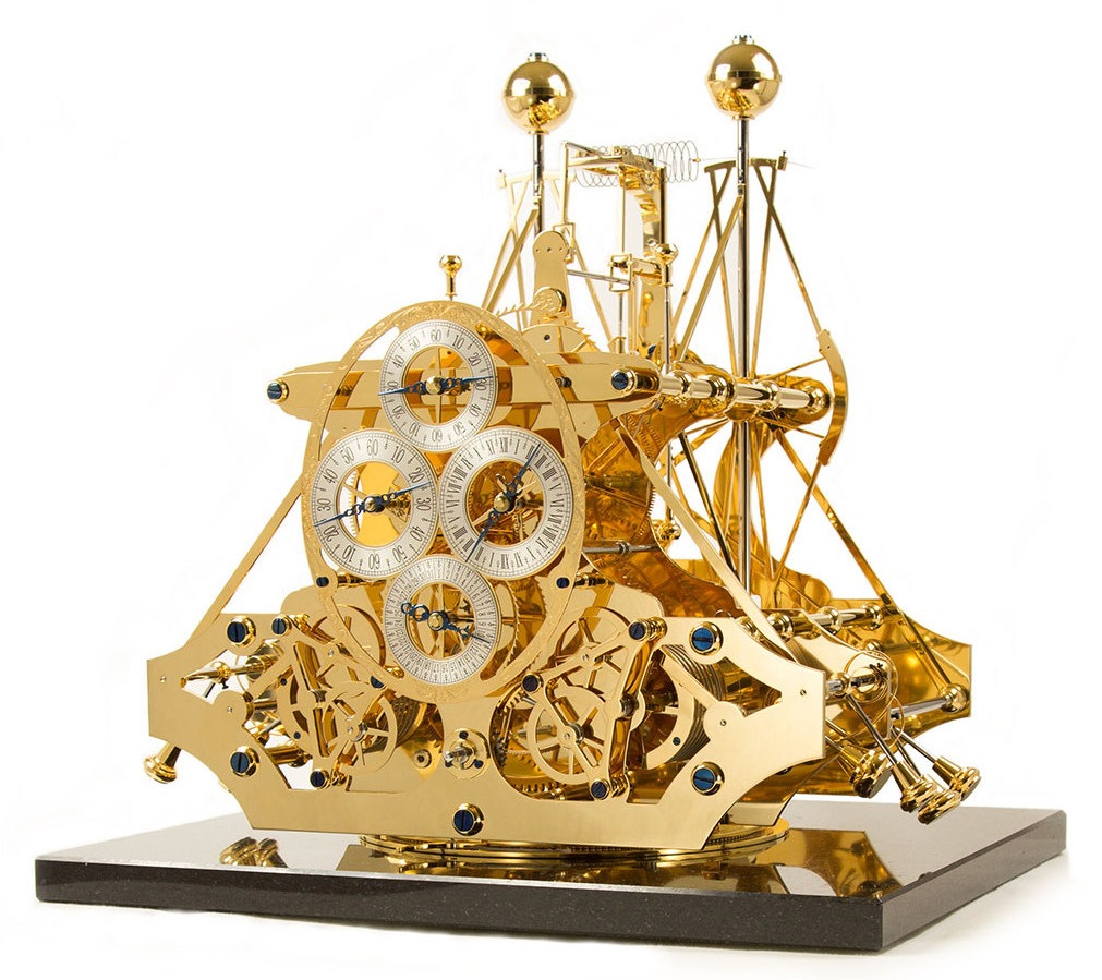 Sinclair Harding's H1 — working replica of John Harrison's first marine timekeeper