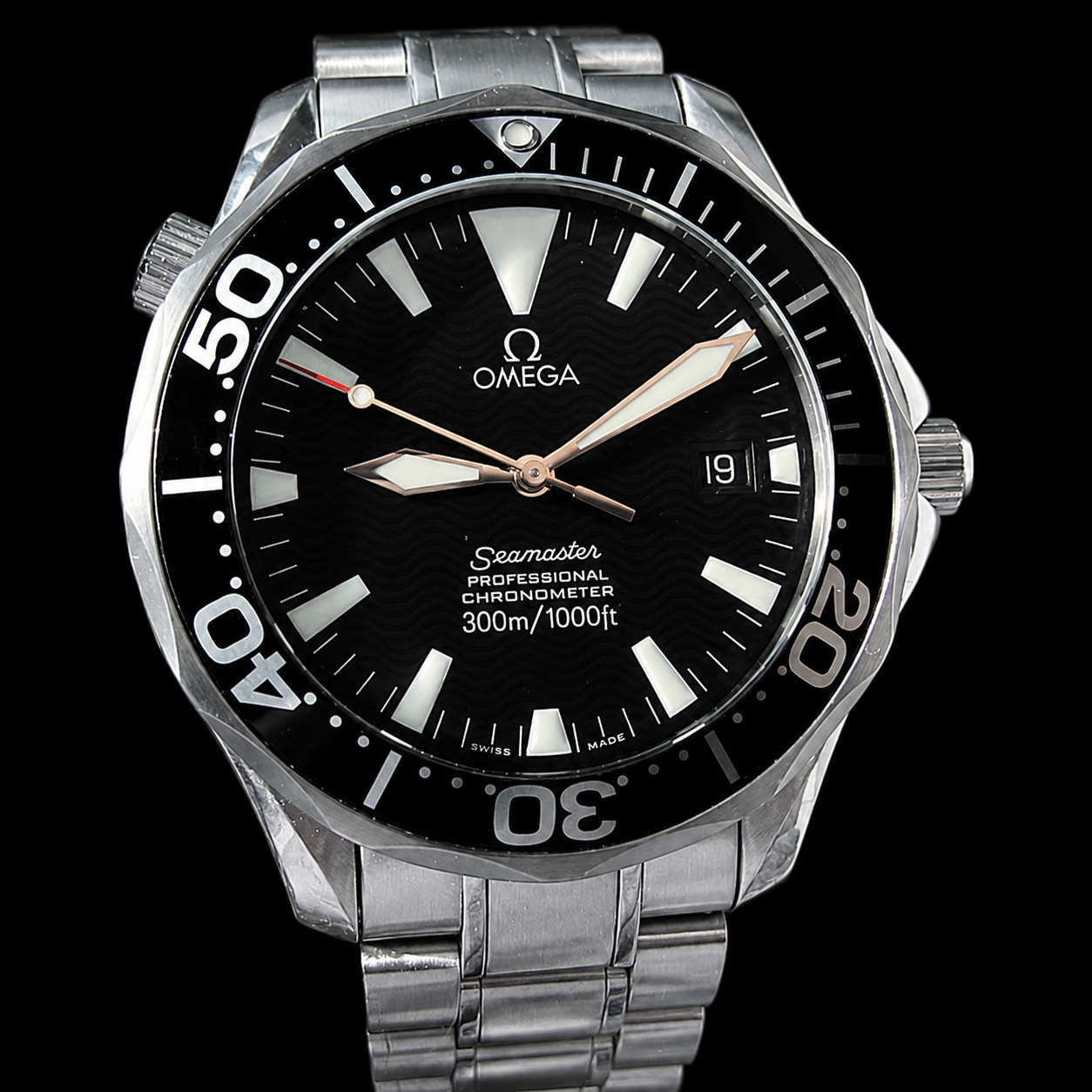 Omega Seamaster Professional 300m on the wrist